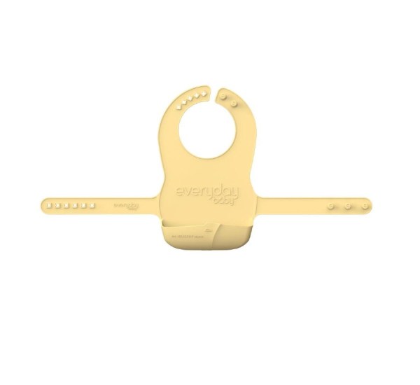 Everyday baby silikonski podbradnjak, žuta boja